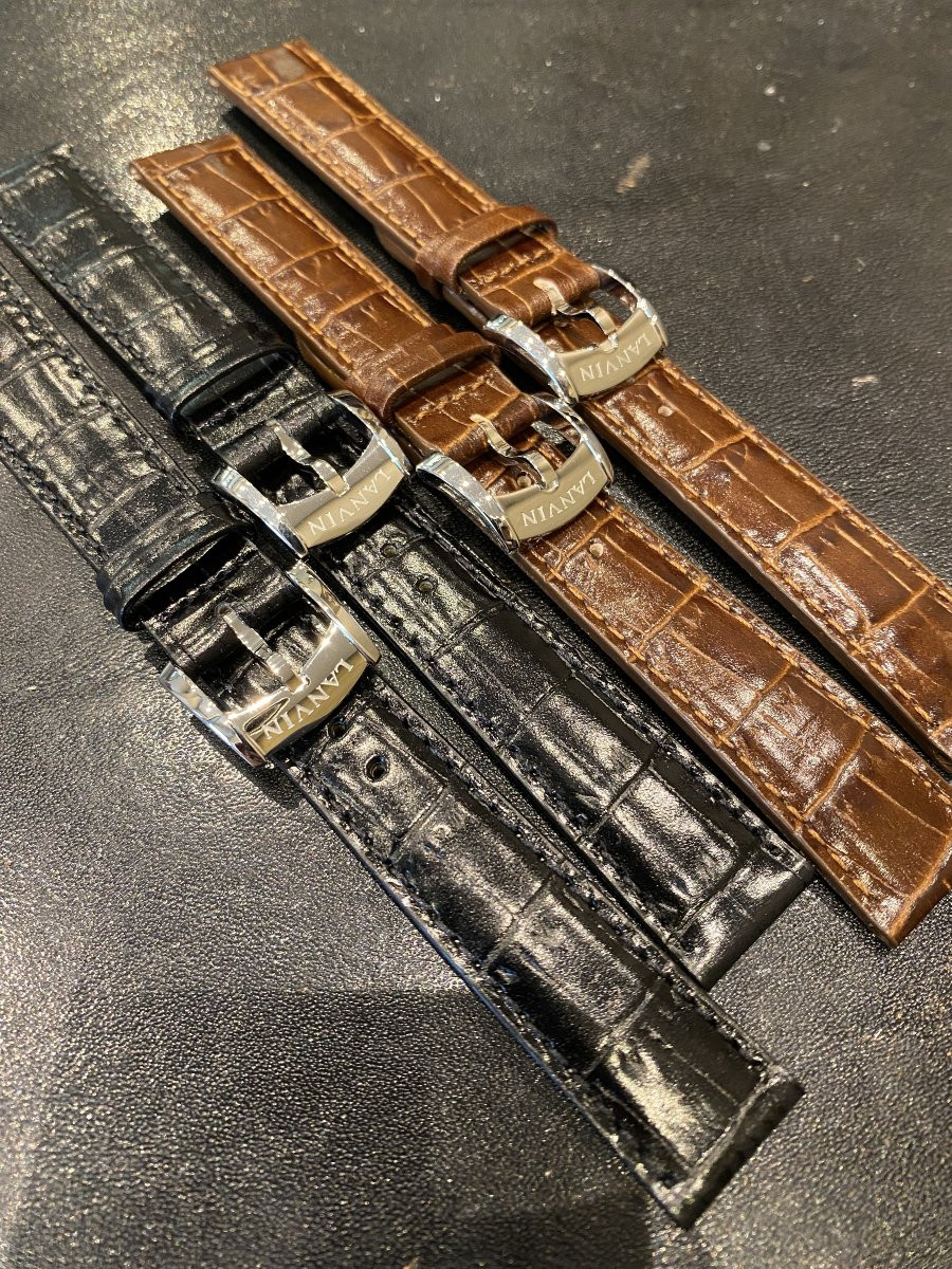 Lot de 250 bracelets montres 8 à 28mm Givenchy et Lanvin de haute qualité-photo-5