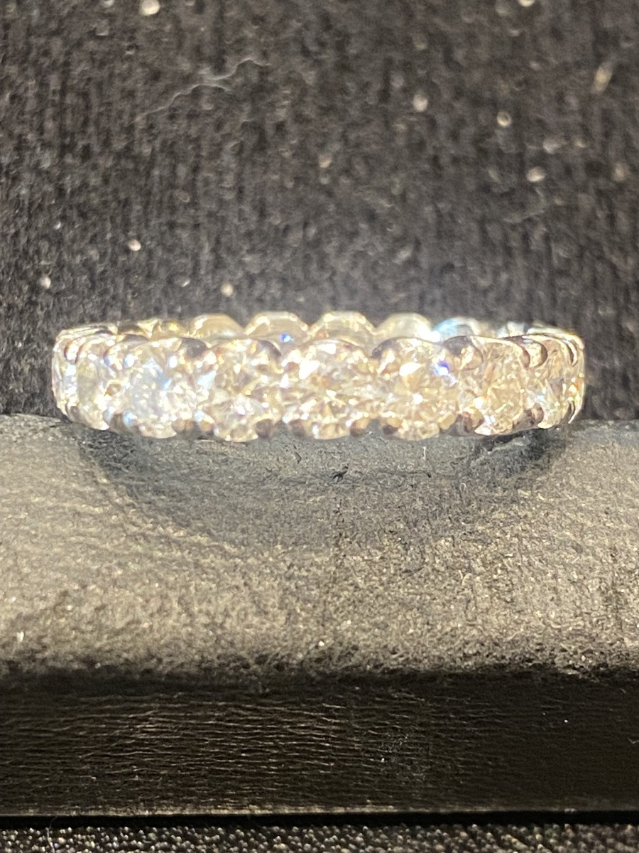 Alliance américaine diamants 2,85 Cts en platine-photo-1