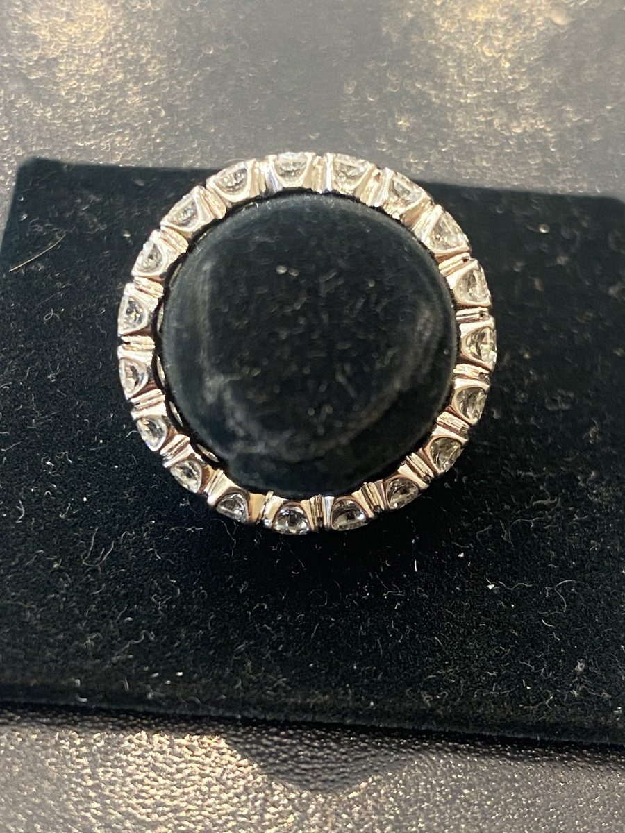 Alliance américaine diamants 2,85 Cts en platine-photo-2