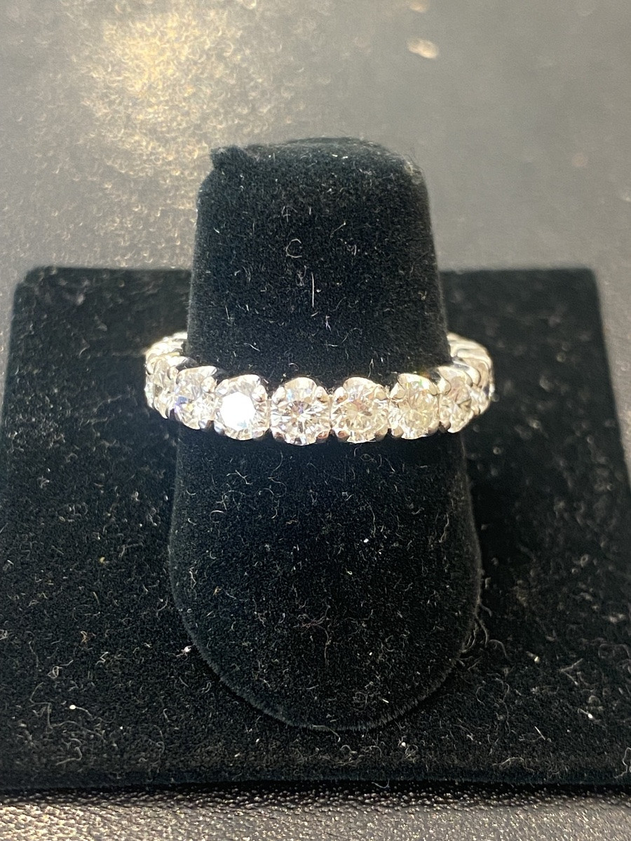 Alliance américaine diamants 2,85 Cts en platine-photo-6