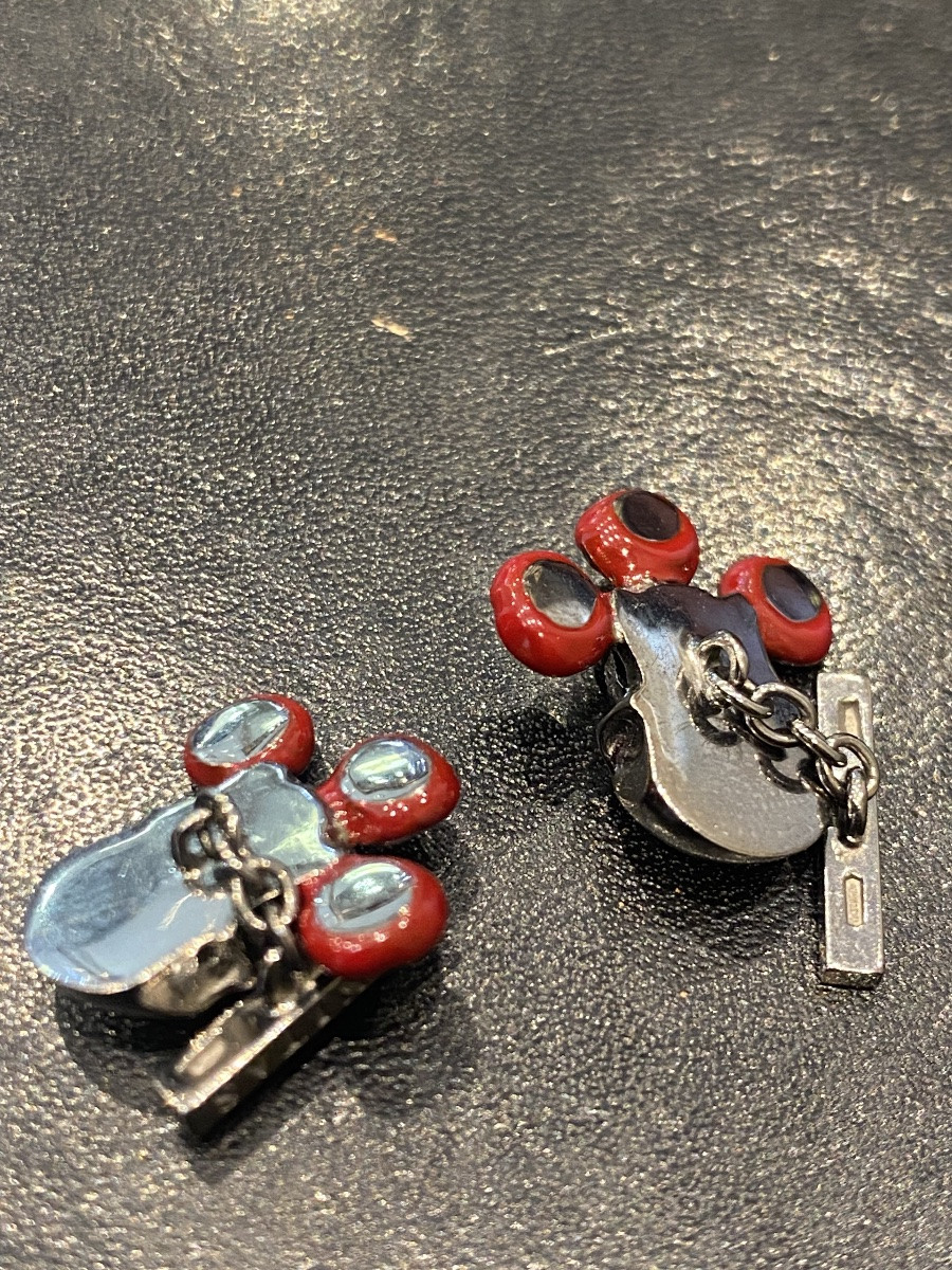 Black Gold 750 Skull Cufflinks-photo-2