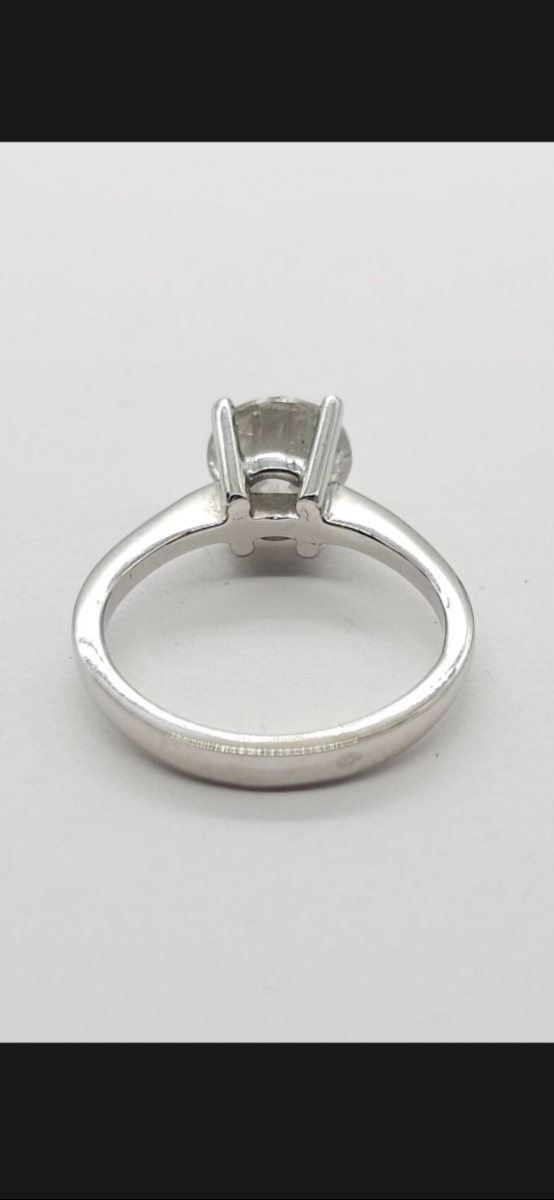 Ring Solitaire Diamond 2.06 Carats With Certificate-photo-3