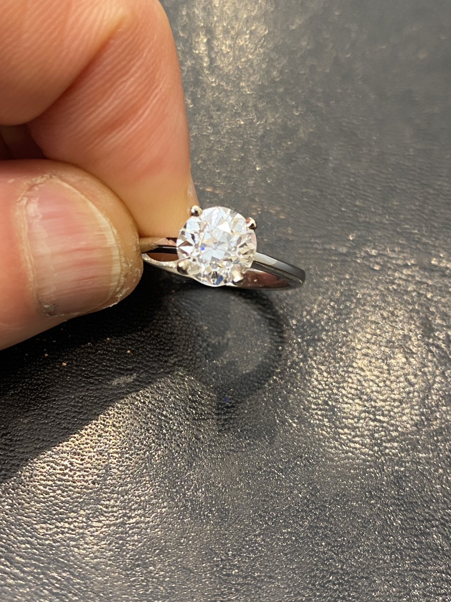 Solitaire Diamond Ring 1.88 Carats-photo-2