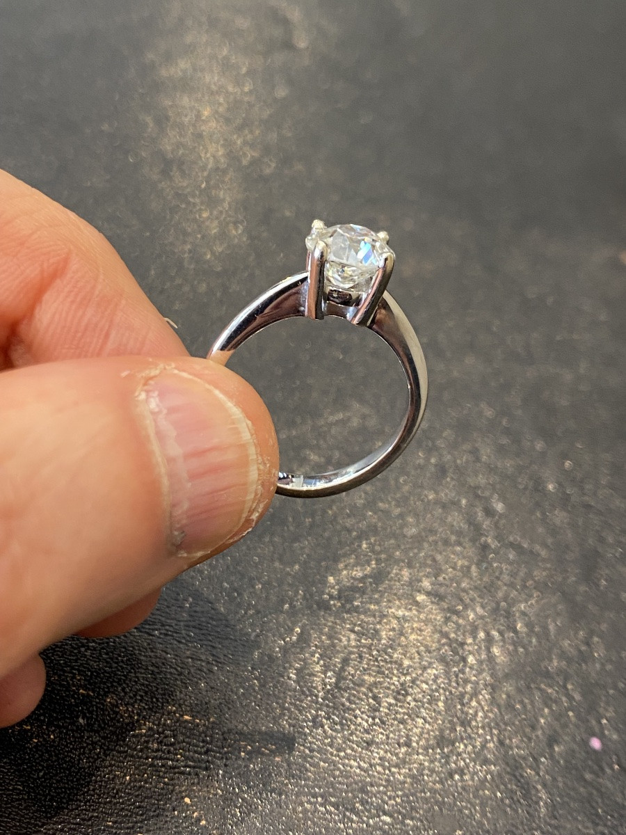 Solitaire Diamond Ring 1.88 Carats-photo-5