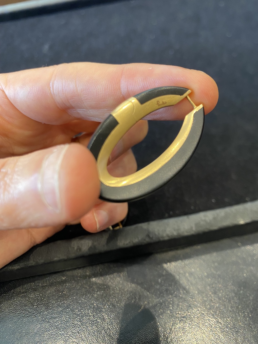 Pomellato  Vintage Hoop Earrings-photo-2
