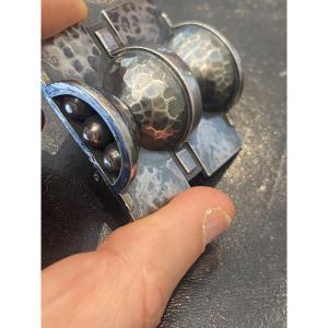 Jean Després Important Silver Brooch