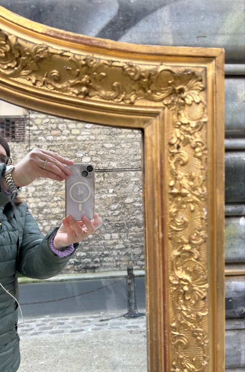 Louis XV Fireplace Mirror Ref5186 / 188x134 Cm-photo-3