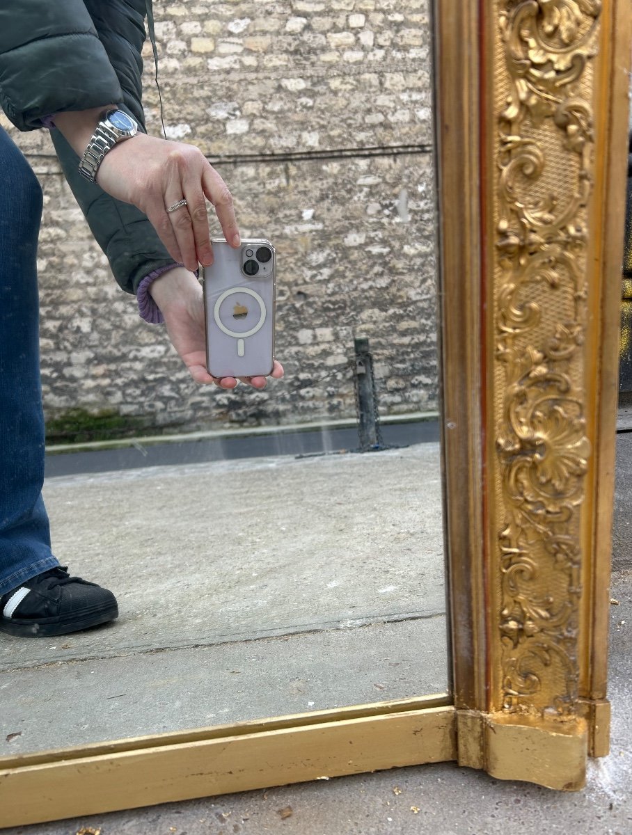 Louis XV Fireplace Mirror Ref5186 / 188x134 Cm-photo-4