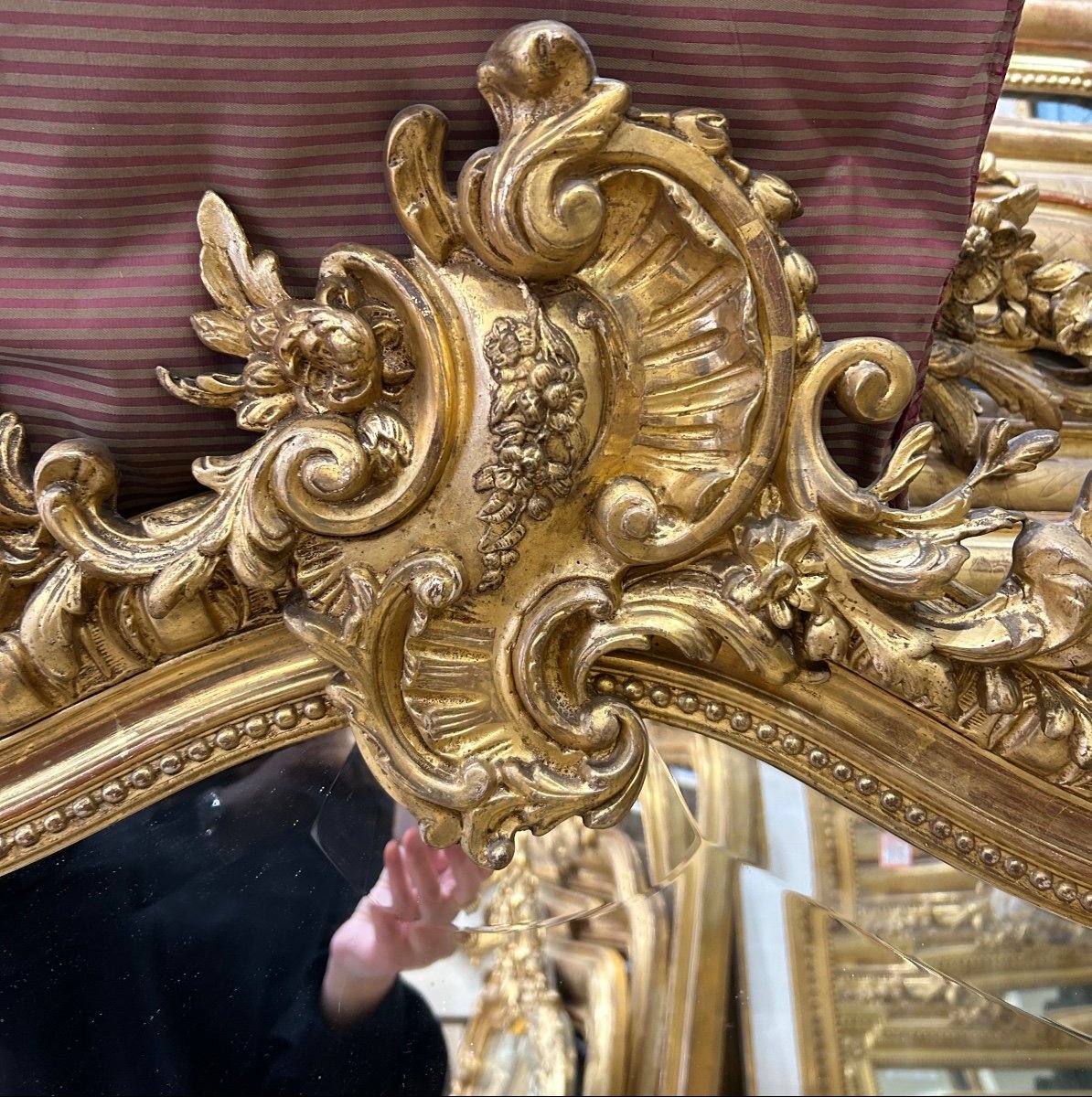 Louis XV Mirror Ref5135/ 162x109 Cm-photo-2