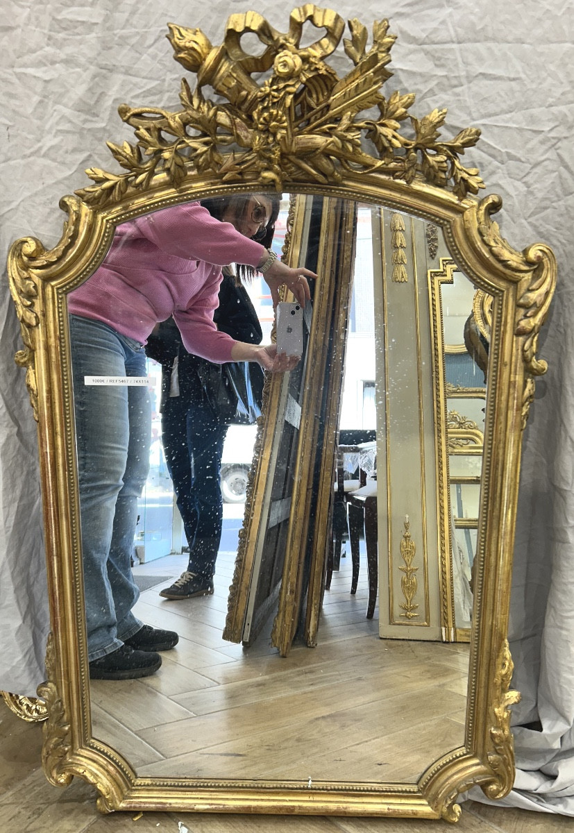 Louis XVI Mirror 74x114cm