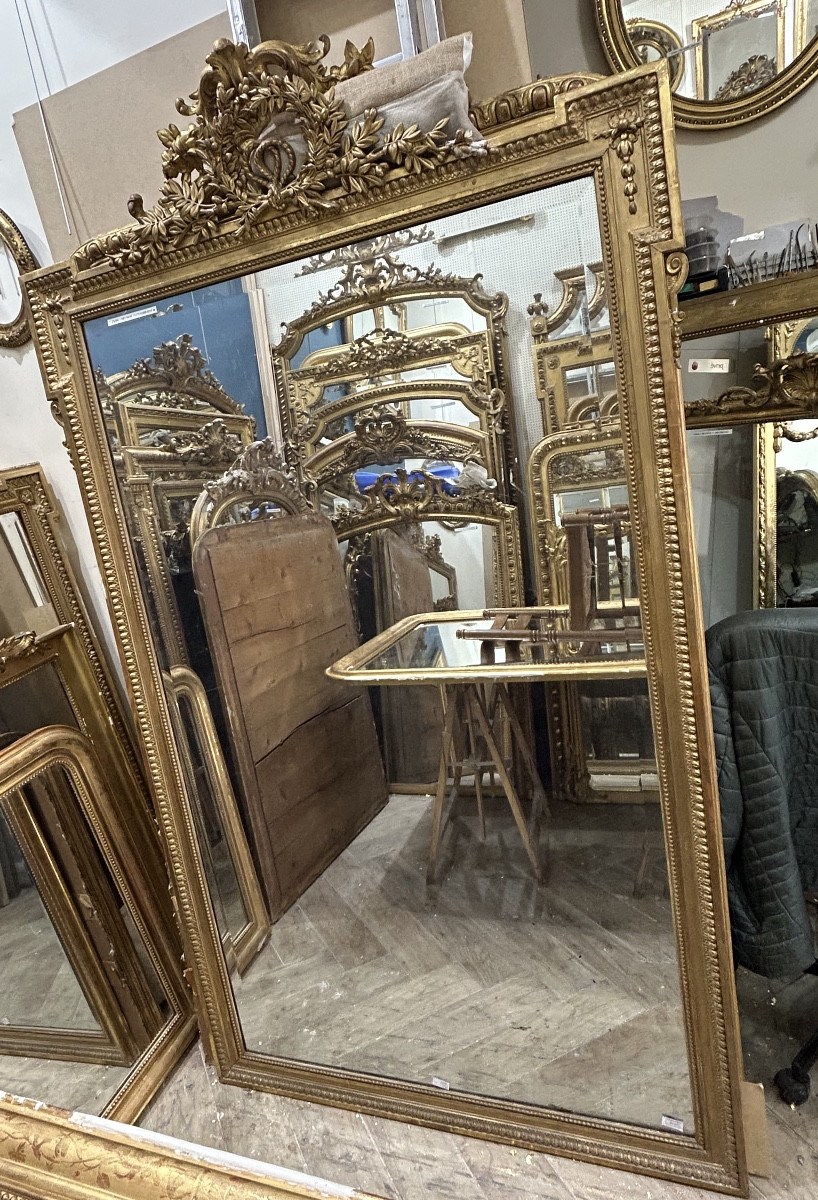 Louis XVI Mirror 127/120x215 Cm