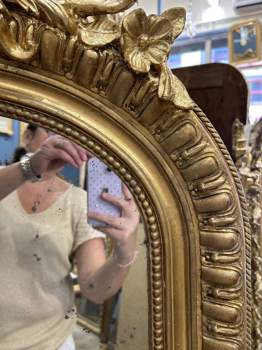Louis XV Mirror 81x174 Cm-photo-3