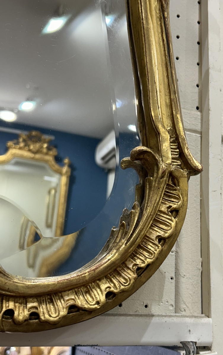 Louis XV Mirror, 65x100 Cm-photo-4