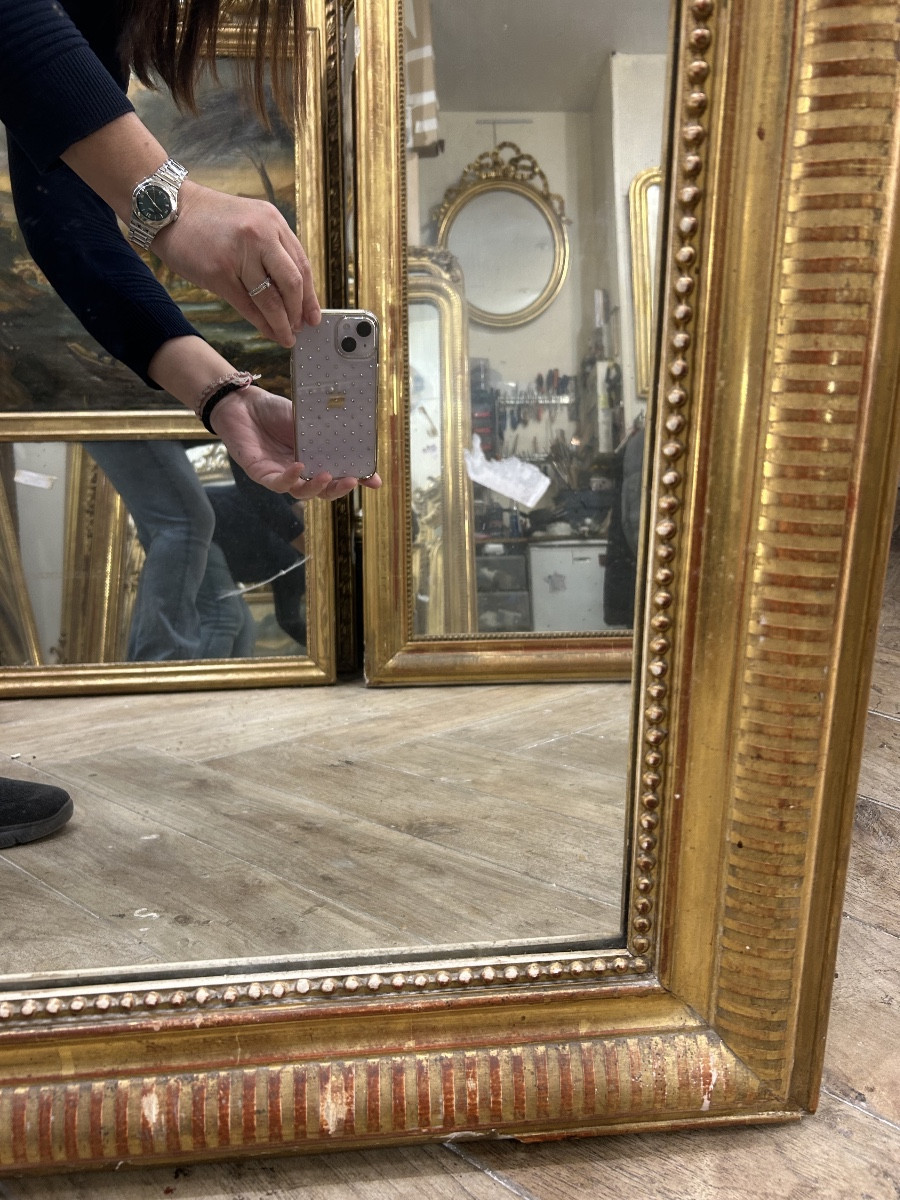 Louis Philippe Period Mirror 115x163cm-photo-4