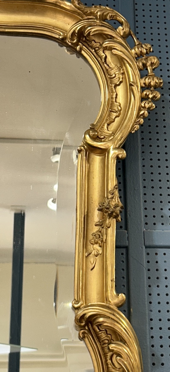 Miroir en largeur Louis XV 95HX115Large -photo-1
