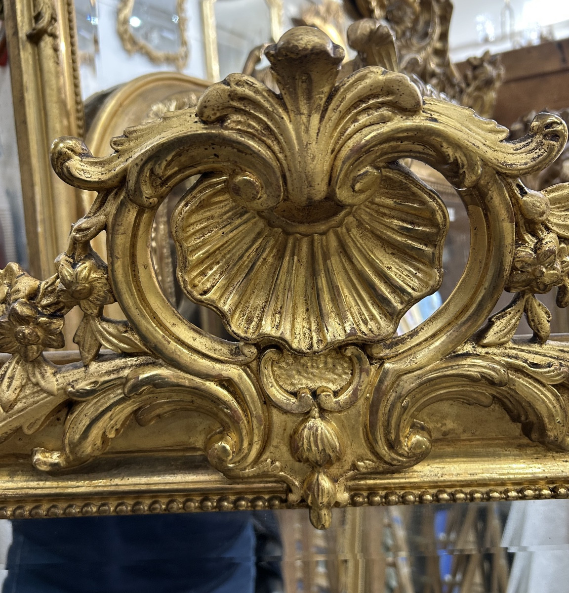 Miroir Louis Philippe 90x138 cm-photo-2