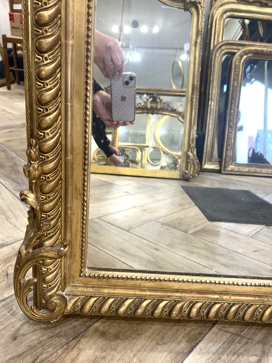 Louis XV Mirror 105x150 Cm-photo-4