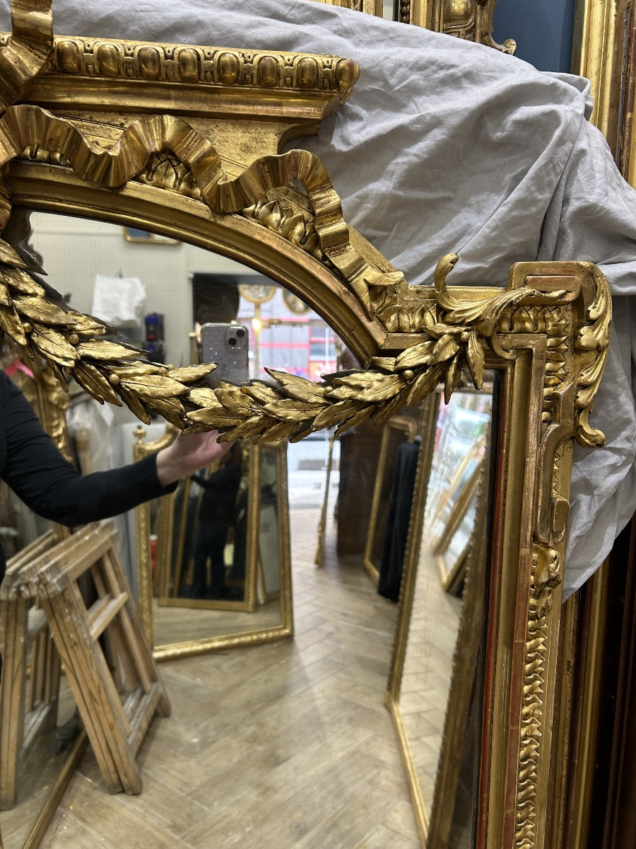Louis XVI Mirror 114x173 Cm Fireplace Mirror -photo-3