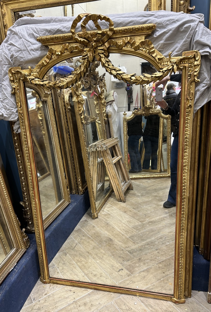 Louis XVI Mirror 114x173 Cm Fireplace Mirror 