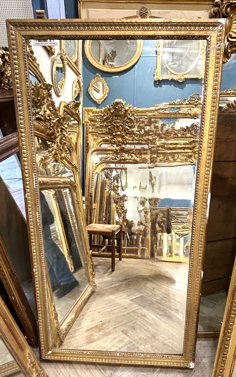 Miroir Louis XVI 18eme 82x160 cm