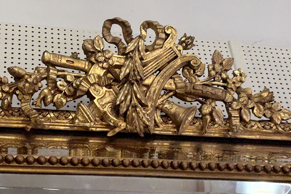 Musical Faceted Mirror 86x113 Cm-photo-2