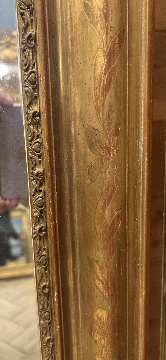 Louis Philippe Mirror With Mercury Glass, 80x139cm-photo-3