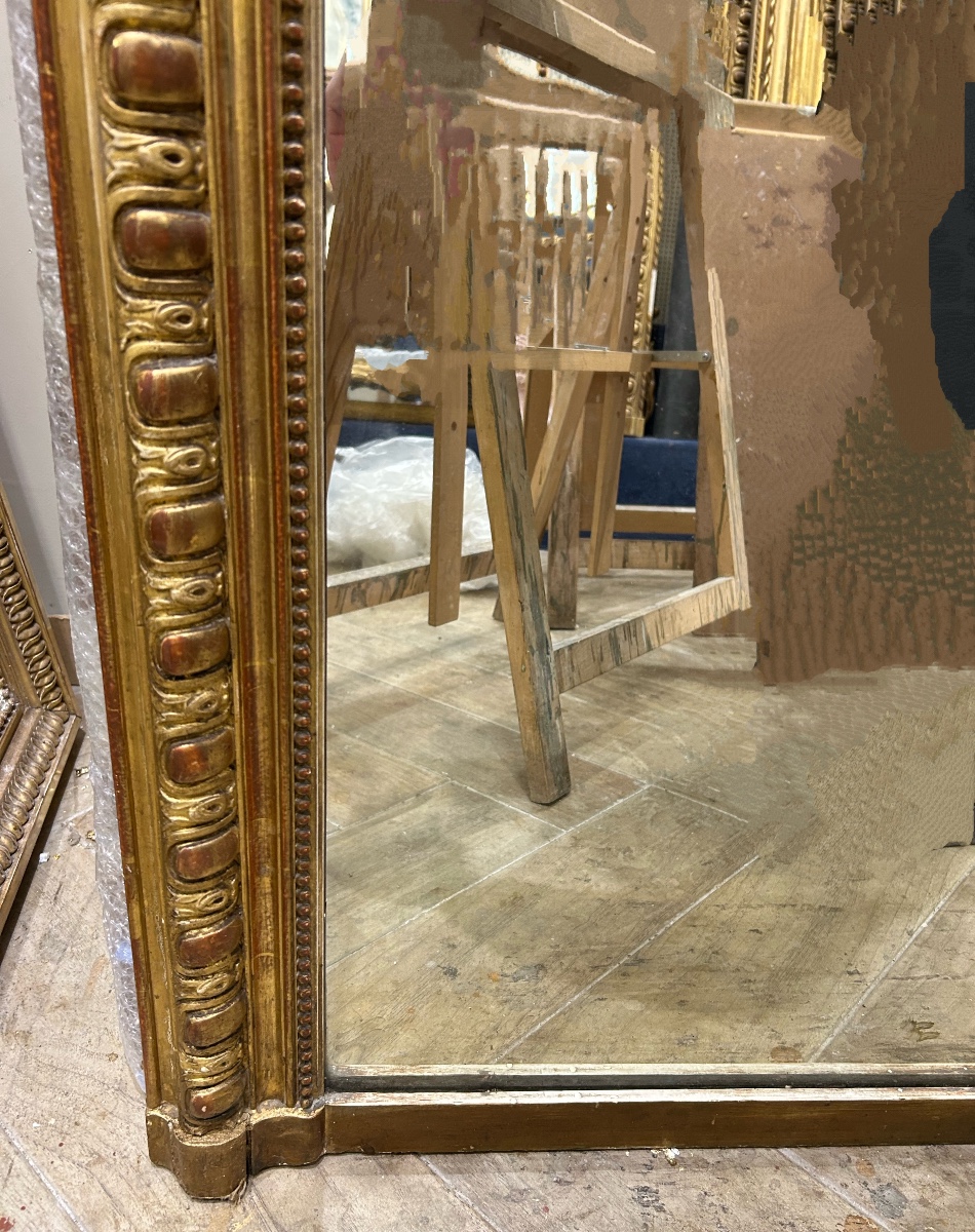 Louis Philippe Mirror, Fireplace Mirror 125x178 Cl-photo-4