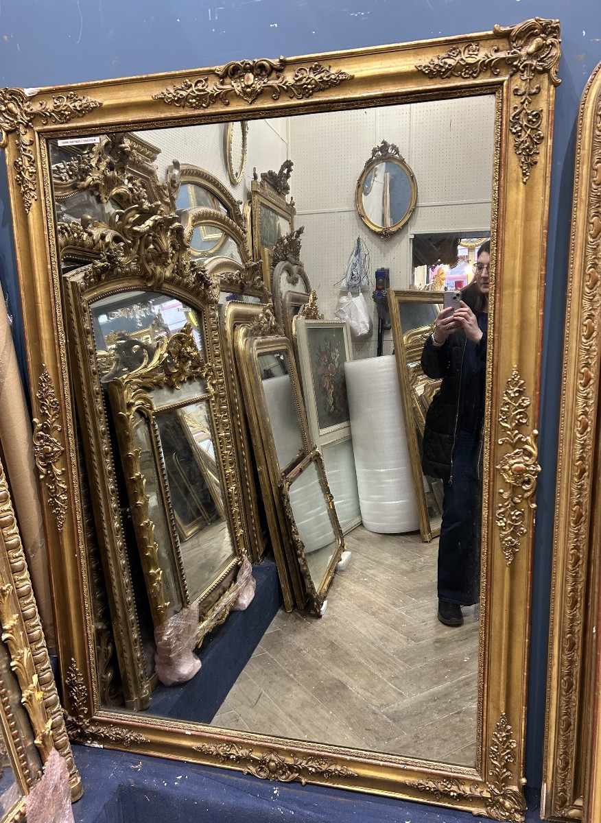 Miroir rectangulaire 124x173cm glace mercure 