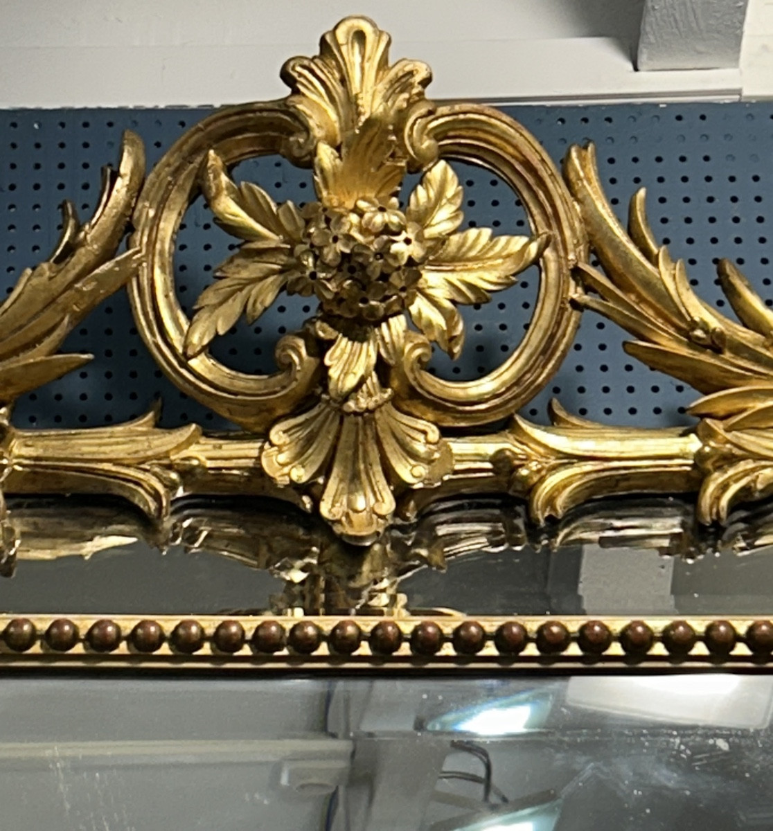 Louis XV Style Mirror With Side Panels, 78x113 Cm-photo-3