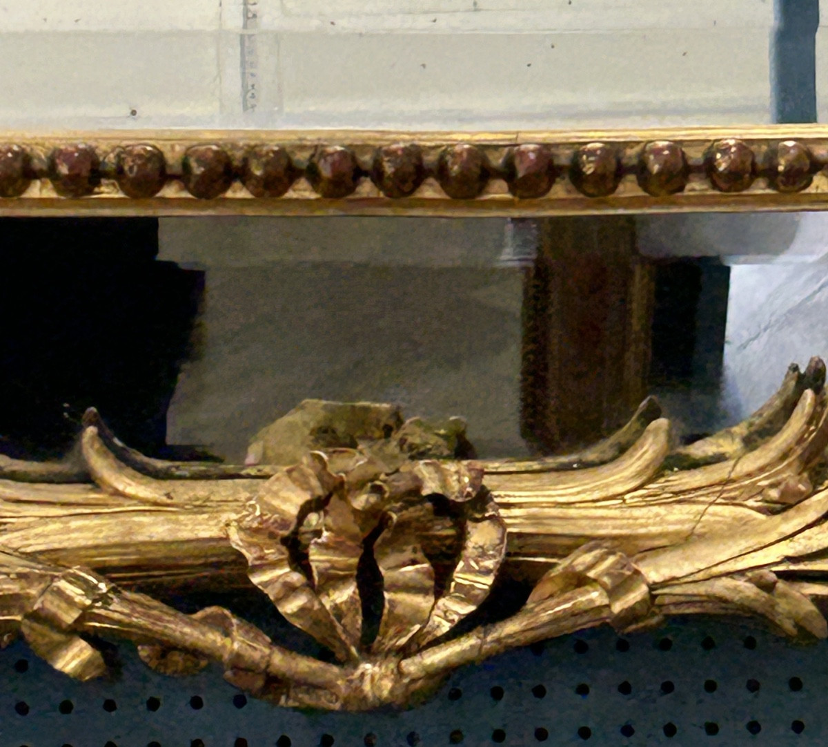 Louis XV Style Mirror With Side Panels, 78x113 Cm-photo-1