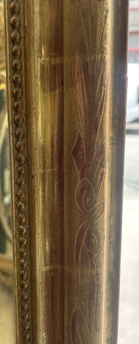 Louis Philippe Fireplace Mirror 98x140-photo-2