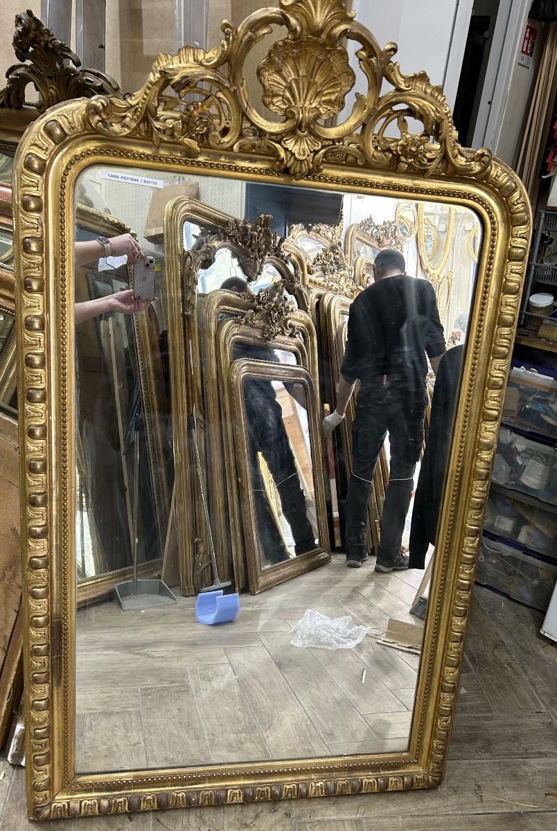 Louis XV Mirror 93x155 Cm