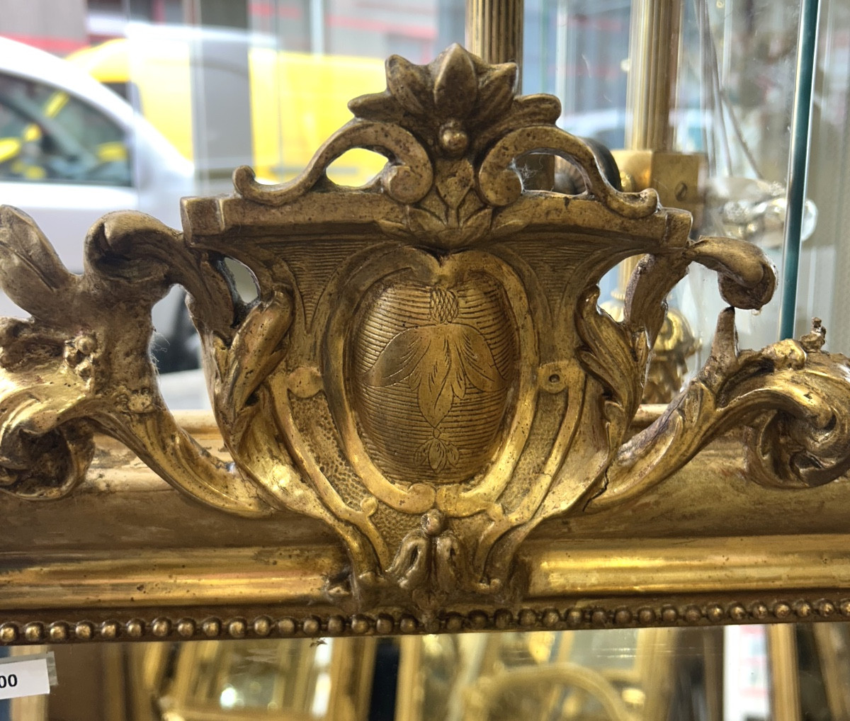 Miroir Louis Philippe glace ancienne -photo-2