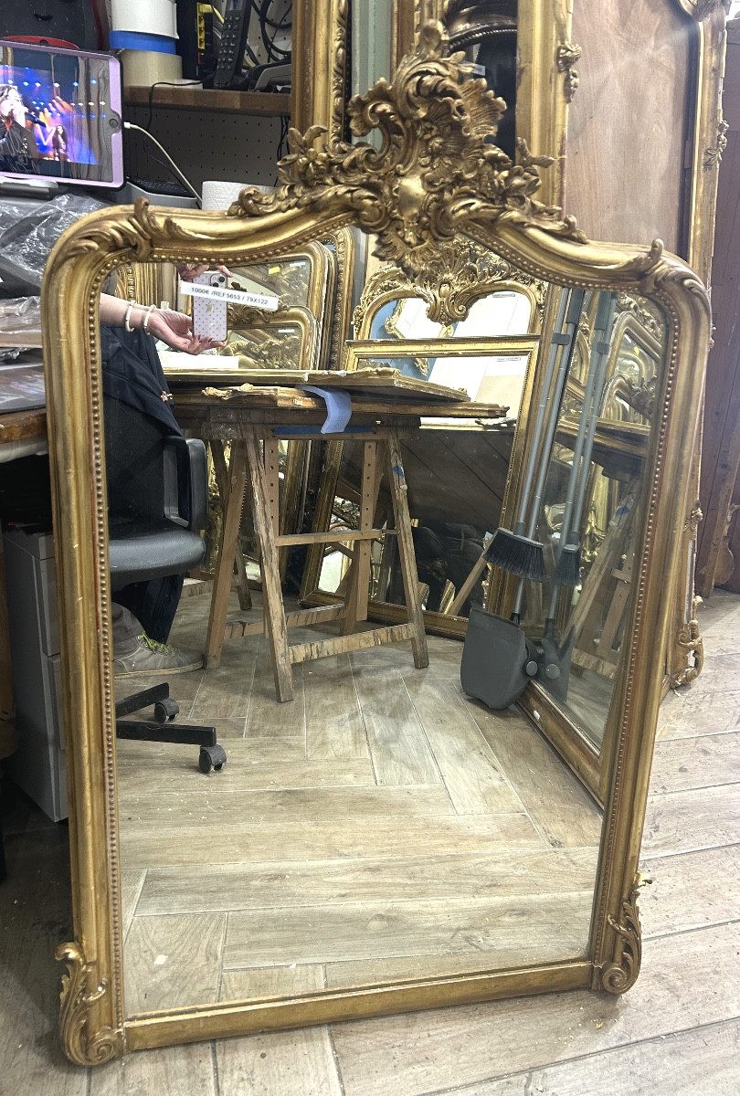 Louis XV Mantelpiece Mirror