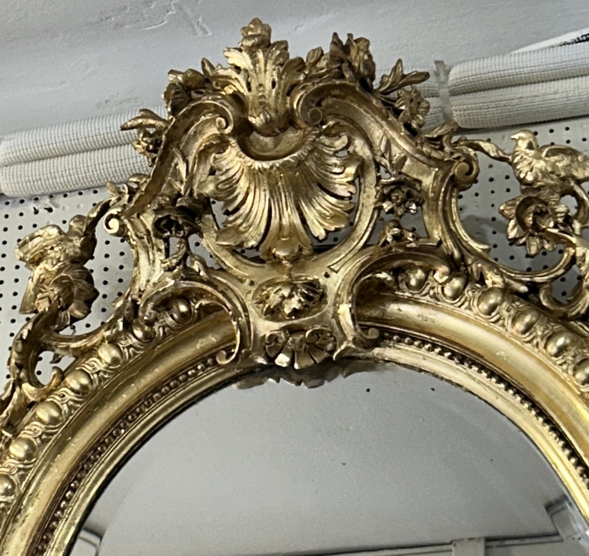 Louis XV Mirror With Bevelled Glass 80x120 Cm-photo-2