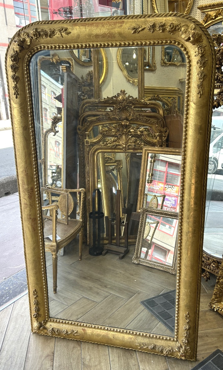 Miroir Restauration 98x173cm glace mercure 