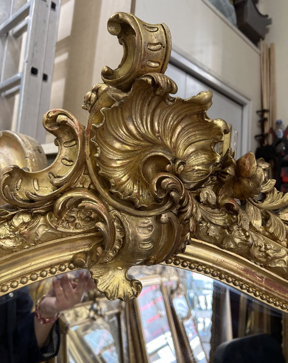 Miroir Louis XV 99x170cm -photo-2