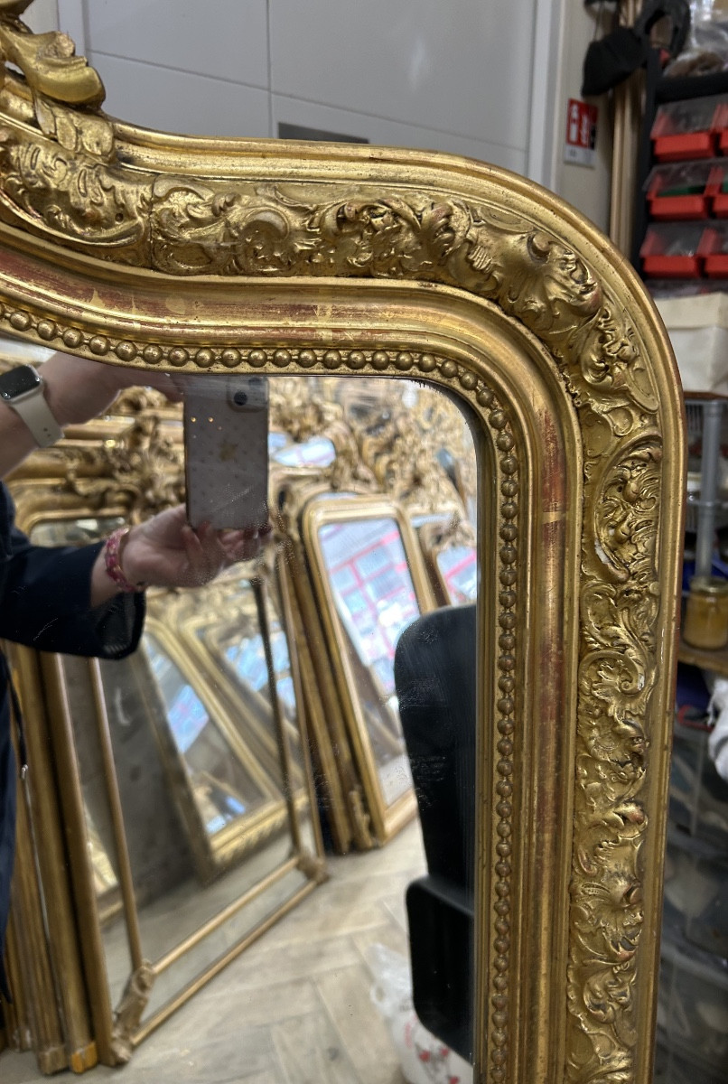 Miroir Louis XV 99x170cm -photo-3