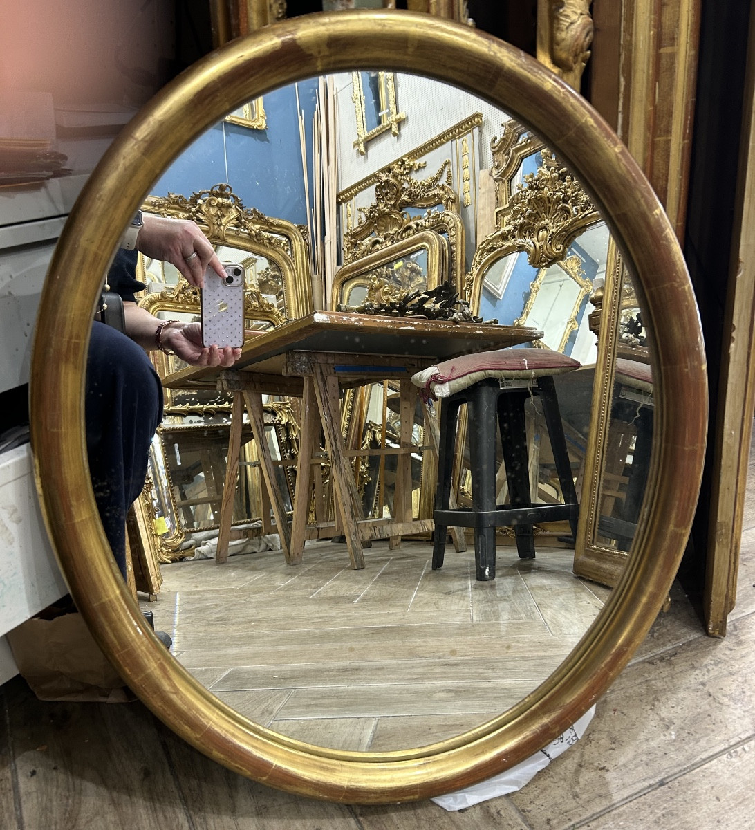 Oval Mirror 60x75 Cm