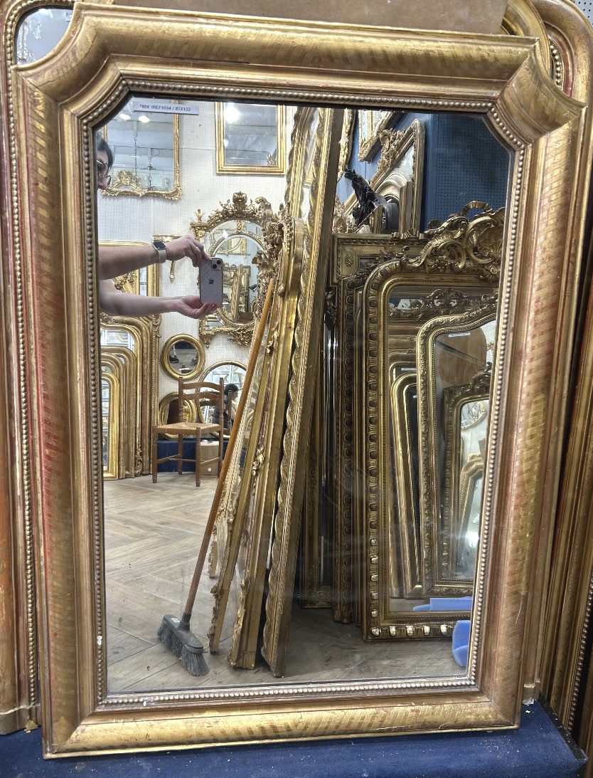 Miroir Louis Philippe 87x122cm
