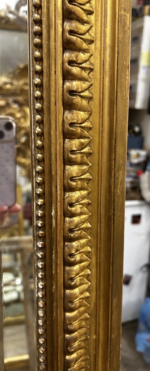 Large Louis XVI-style Fireplace Mirror, 125 X 198 Cm-photo-1