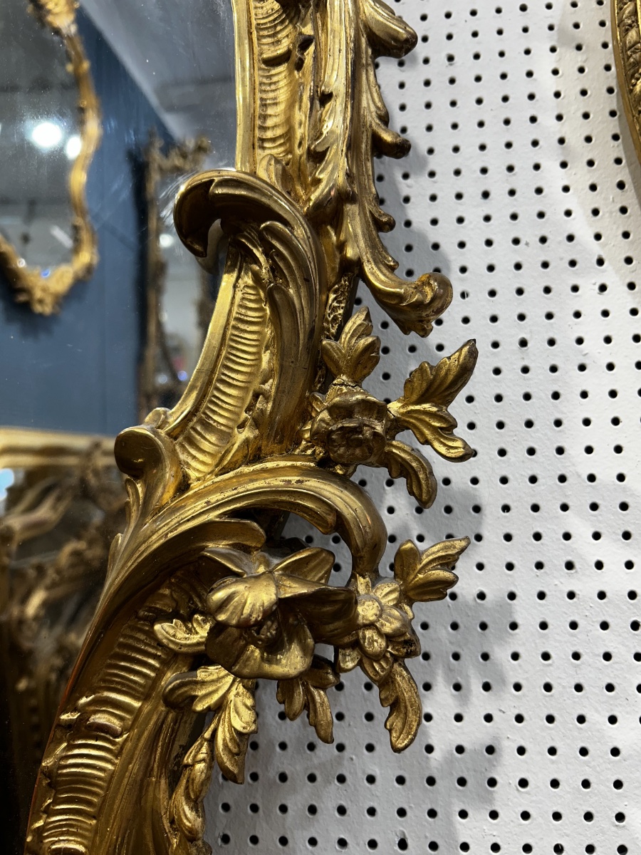 Miroir Louis XV 80x130 cm-photo-2