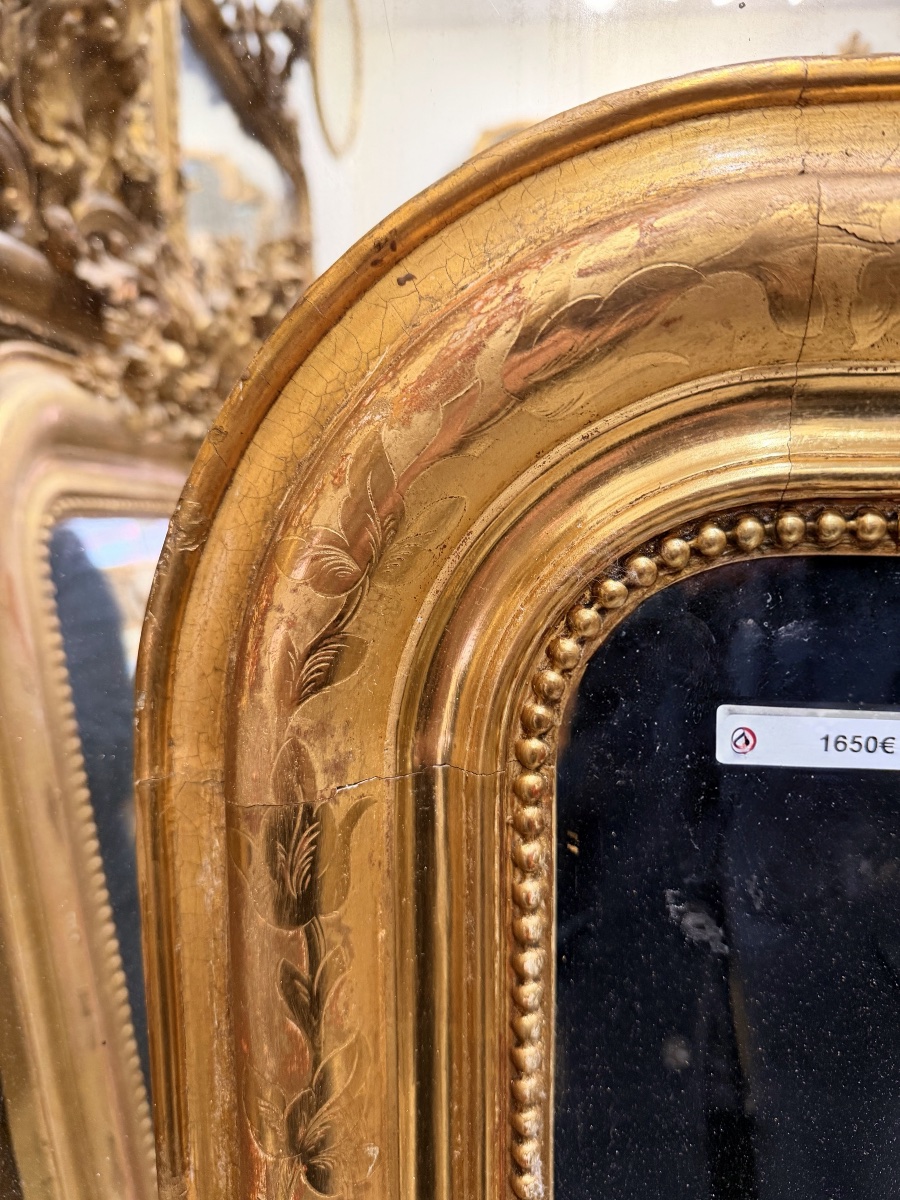 Antique Louis Philippe Mirror, 102x153-photo-4