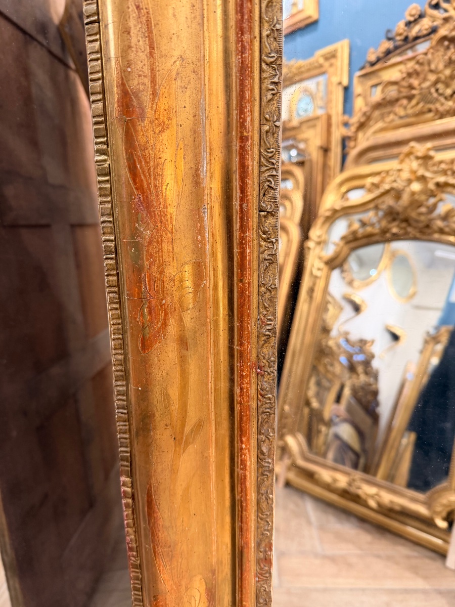 Miroir Louis Philippe 115x158 cm glace au mercure -photo-3