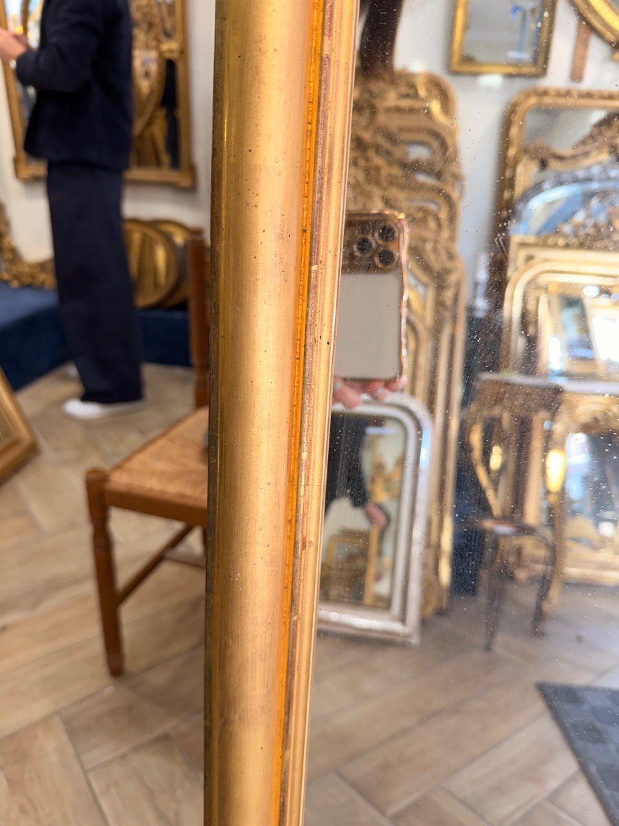 Miroir Louis XV glace de cheminée 105x170cm-photo-4