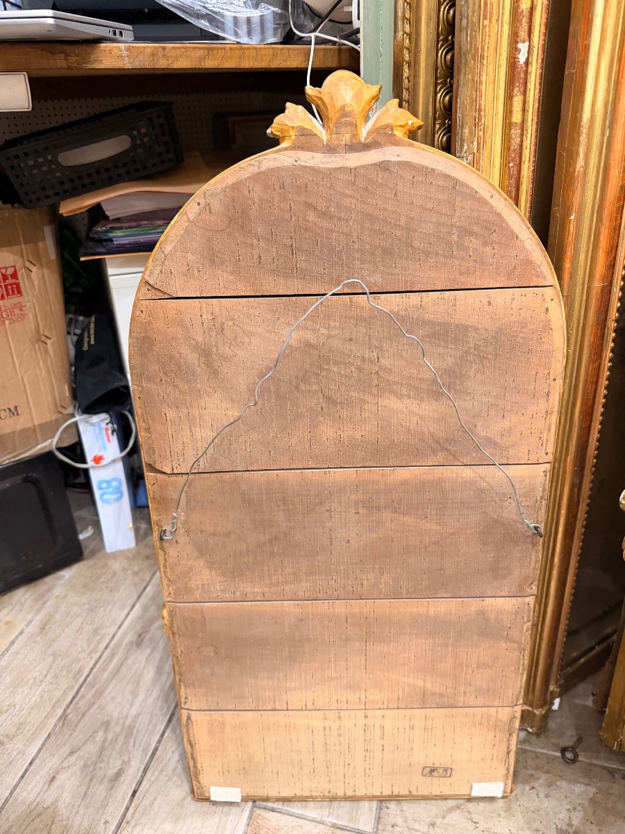 Small Louis XV Mirror, 40x80 Cm-photo-1