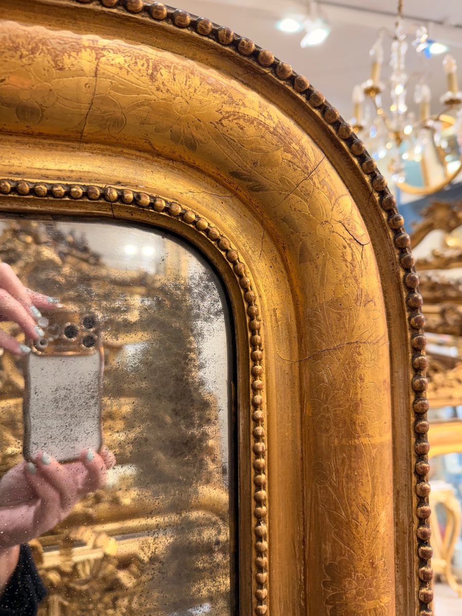 Louis Philippe Mirror, 110x185 Cm, Mercury-coated Glass -photo-3