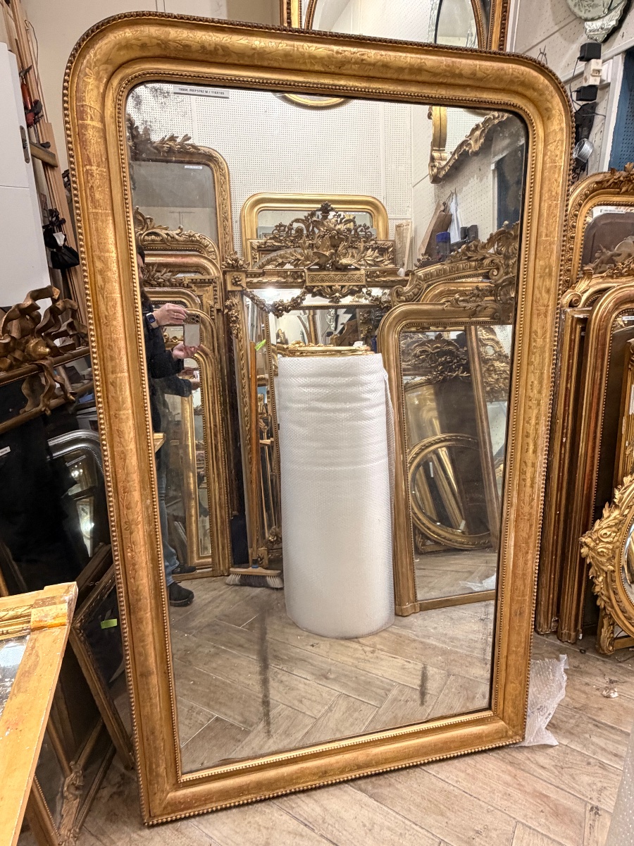 Louis Philippe Mirror, 110x185 Cm, Mercury-coated Glass -photo-3