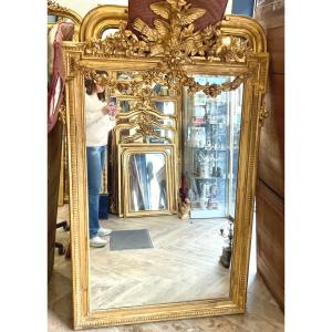 Miroir, Glace  Louis XVI Oiseaux Ref5941/ 180x105 Cm