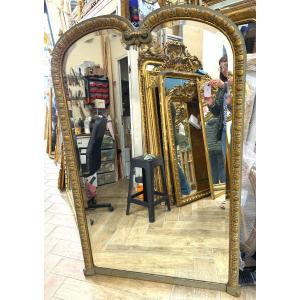 Miroir Doré Et Peinture Verte Ref5257/ 165x100 Cm